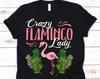 Crazy Flamingo Lady Shirt, Flamingo, Flamingo Party, Pink Flamingo, Girls Flamingo Shirt, Flamingo Lover Gift,