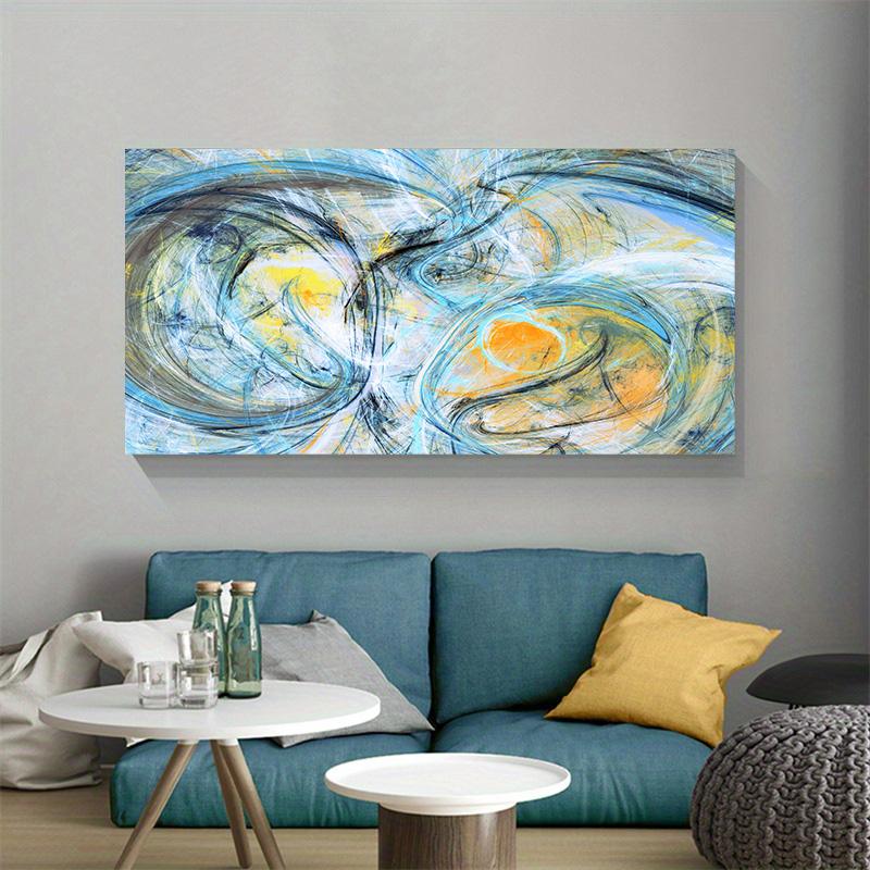 Bright Colorful Wall Posters And Prints Modern Abstract Line Art Canvas Pictures For Living Room Cuadros Decoration