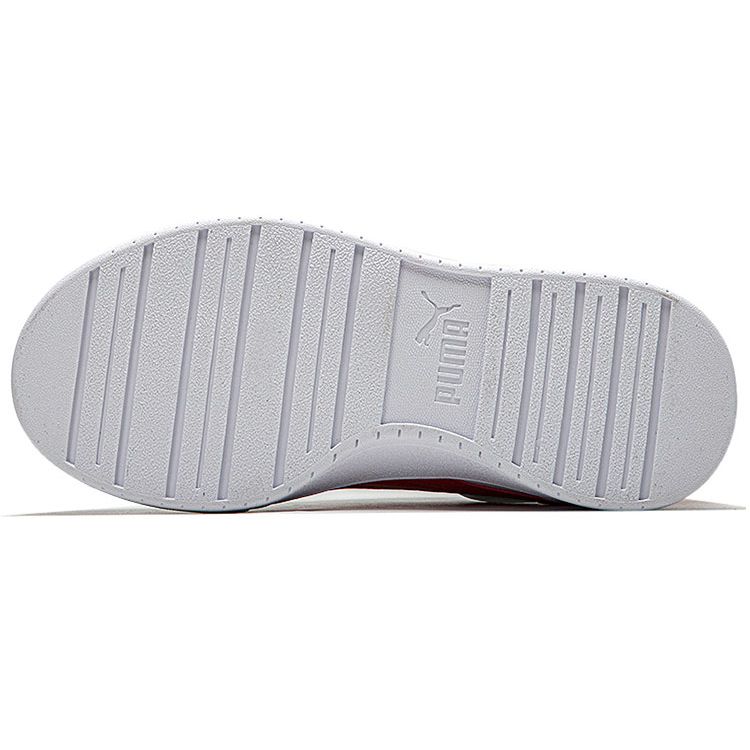 Puma Caven Casual Skate Shoes White Red Gray Unisex 380810-05