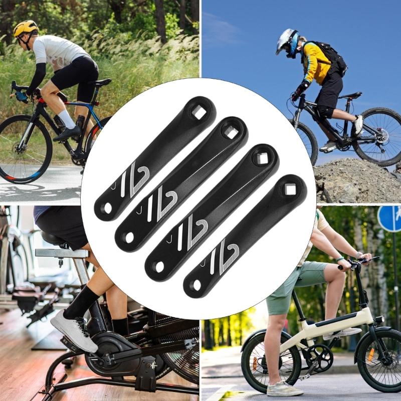 Bicycles Left Crank Arm Aluminum Alloy Crank Arm Replacement Accessory for Electric ,Fold ,Road Bike Easily to Use