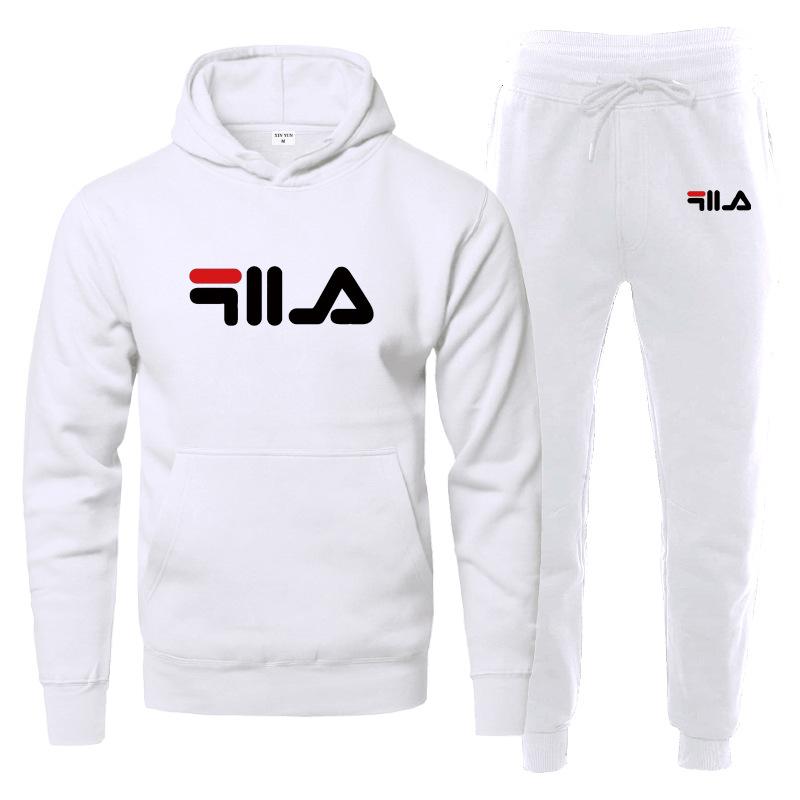 cashmere moletom com capuz and jogger set