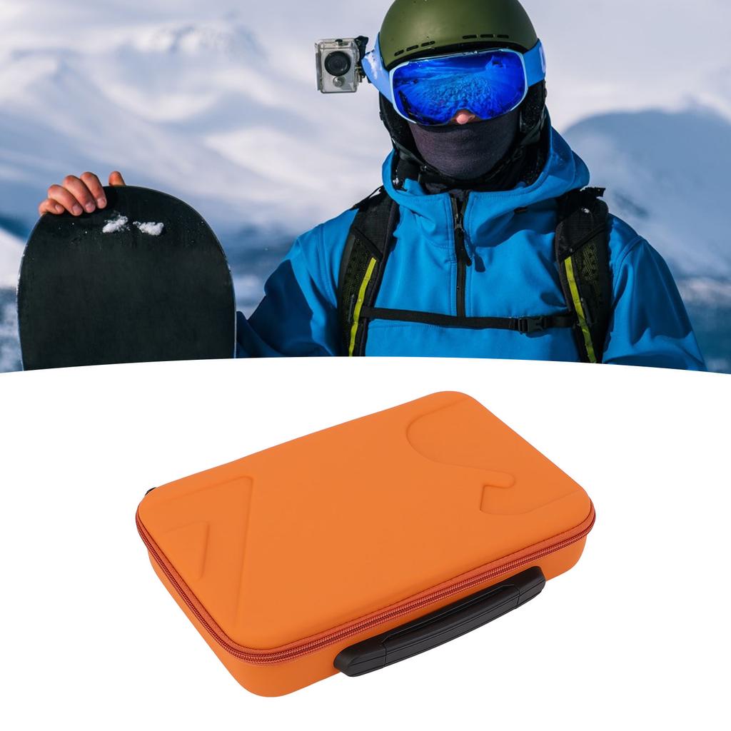 Action Camera Carrying Case Water Resistant Scratch Proof Shock Absorbing Portable Protective Storage Bag for Action 5Pro 4 3