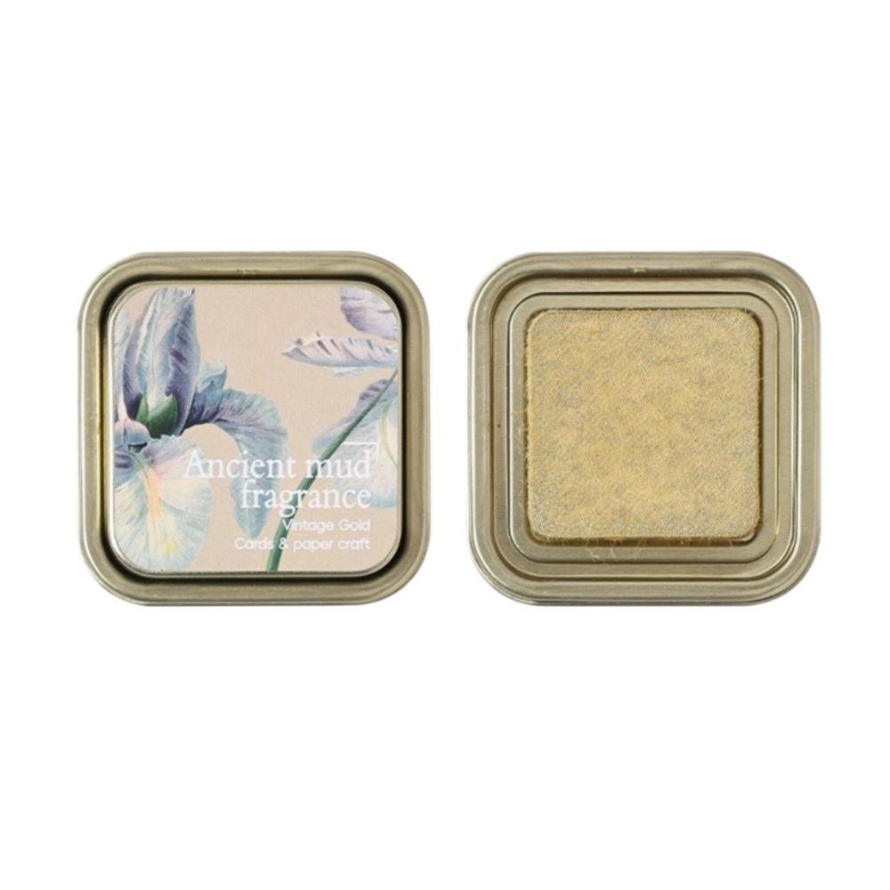 

New Universal Student Ink Pad Square Oil-based ink & felt Self Ink Stamp Multiple Colors Stationery Inkpad for Students золотий