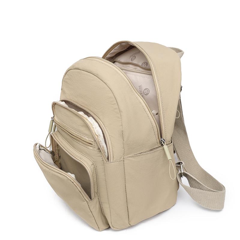 Trendiger Damen-Reiserucksack Leichte Langlebige Umhängetasche Große Kapazität Schultasche Fitnessstudio Wandern Outdoor Rucksack
