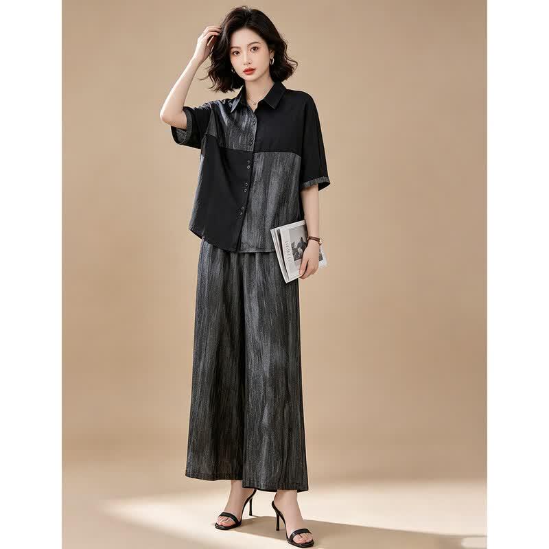 EST+II Women's Casual Summer Two-Piece Set