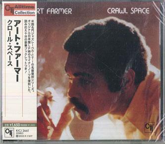 

CD ART FARMER Crawl Space KICJ2661 KING 2024 Japan Obi Jazz