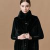 eurocollection black grammar knitted muffler