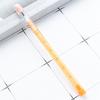 Stackable Pencils Popup Plastic Pencil with Eraser Top Multicolor Translucent Pencil Multipoint Not-Sharpening Pencil