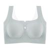 Large Size Lingerie Women's Thin Seamless Vest Style Bra with Gathered Accessory Breasts To Prevent Sagging Bra