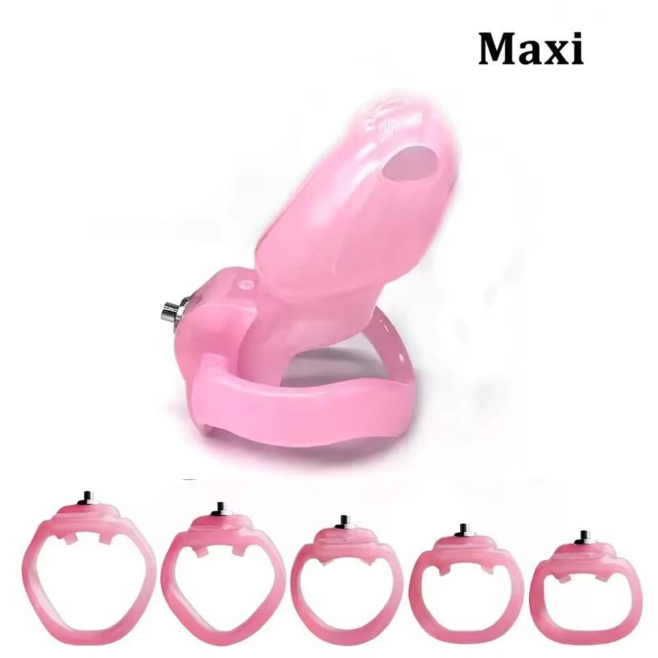 High-quality HT V5 Chastity Cage Male Click Lock Penis Ring Device/Belt Chastity Inescapable Extreme Sex Toys for Men Gay 18+