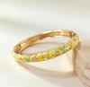 Floral Enamel Hollow Work Commuting Artifact Accessories Bracelet