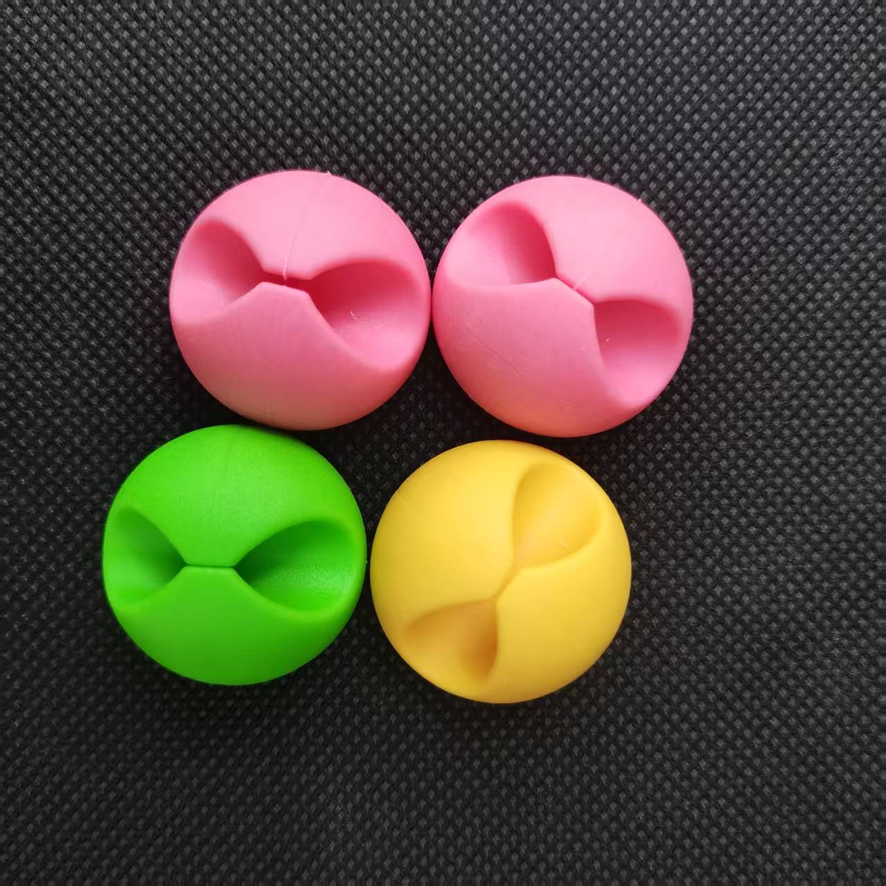 

Cable Clip Winder Organizer Round Charger Cord Clips Desk Tidy Management Wire Adhesive Holder