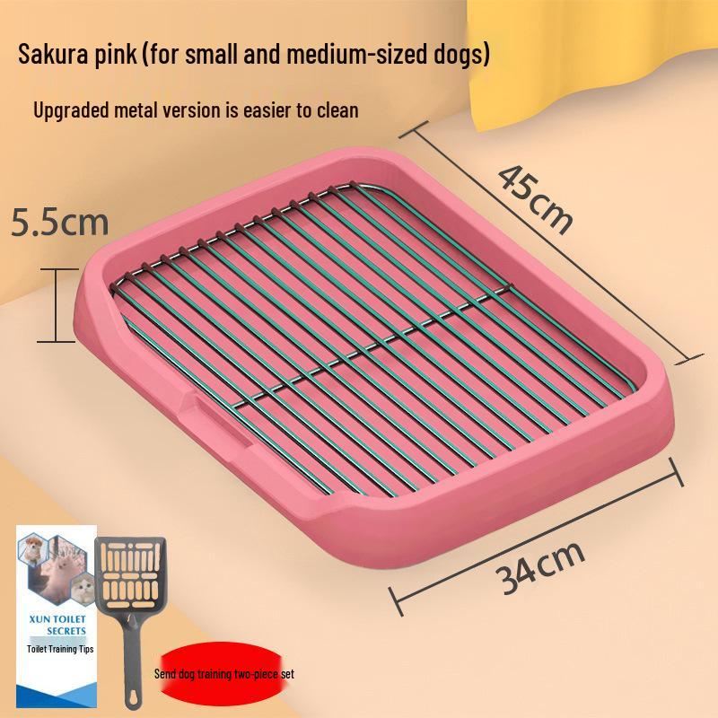 Flat Dog Toilet Urine Tray for Small To Medium Dogs – Ideal Pet Poop Solution