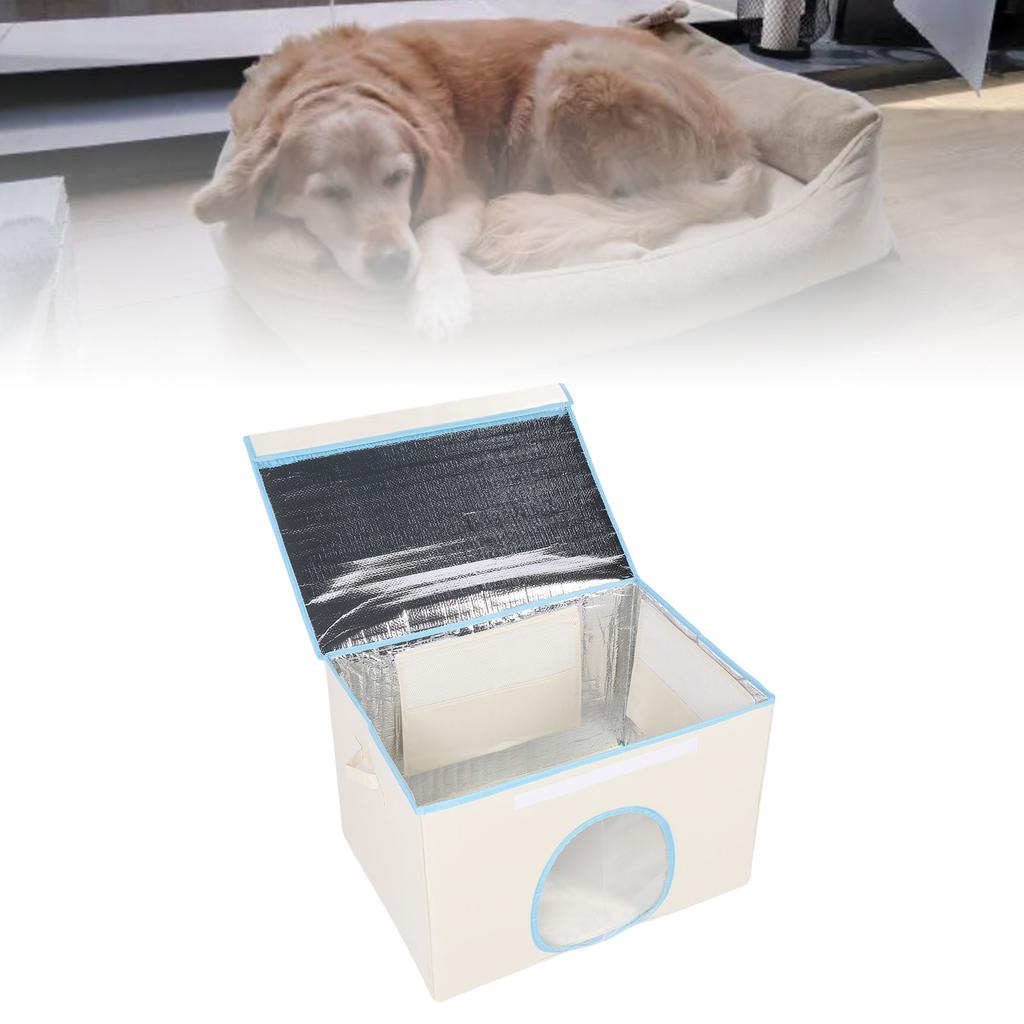 Pet House for Cats Small Dogs PP Insulated Foldable Pet Cave Hidway Cat Shelter for Home Outdoor