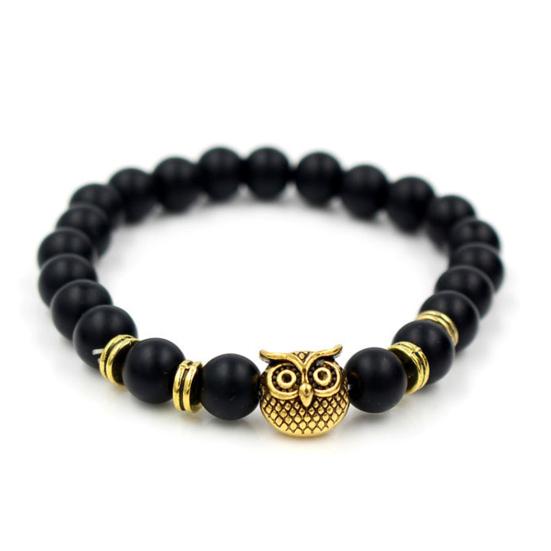 

Стильный браслет с подвеской в ​​виде совы, унисекс, декоративный