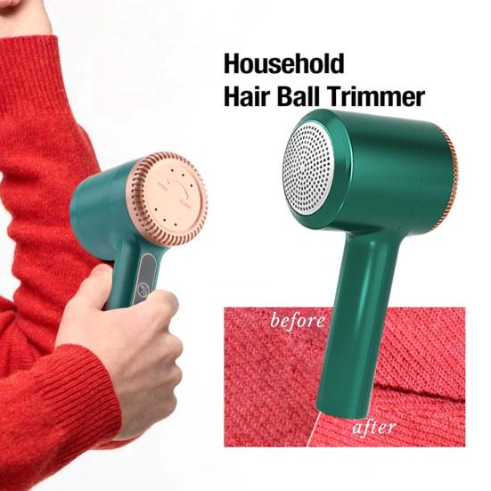 Lint Trimmer Intelligent Touch Operation USB Rechargeable Portable Fabric Shaver Wool Sweaters Knitwear Lint Remover