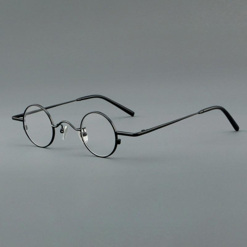 TFTB Retro Round Titanium Alloy Men`s