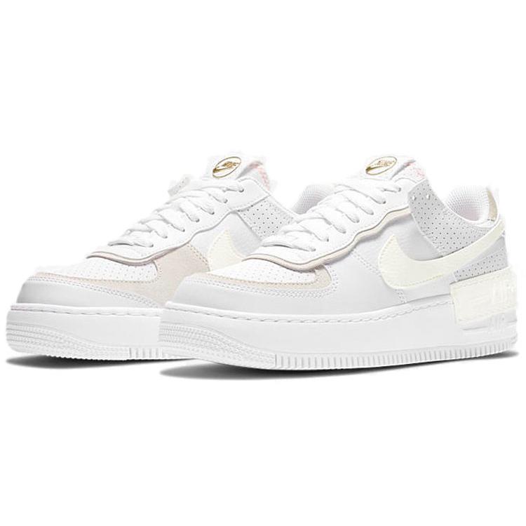 Nike Air Force 1 Low Shadow Bianco Pietra Rosa Atomico Donna CZ8107-100
