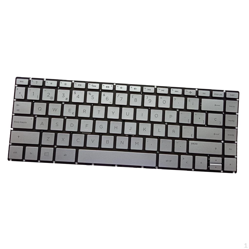 Keyboard Replacement Spanish Standard Replaces for 14-Bk Tpn-W125 Q186 Q189 Accessories Parts