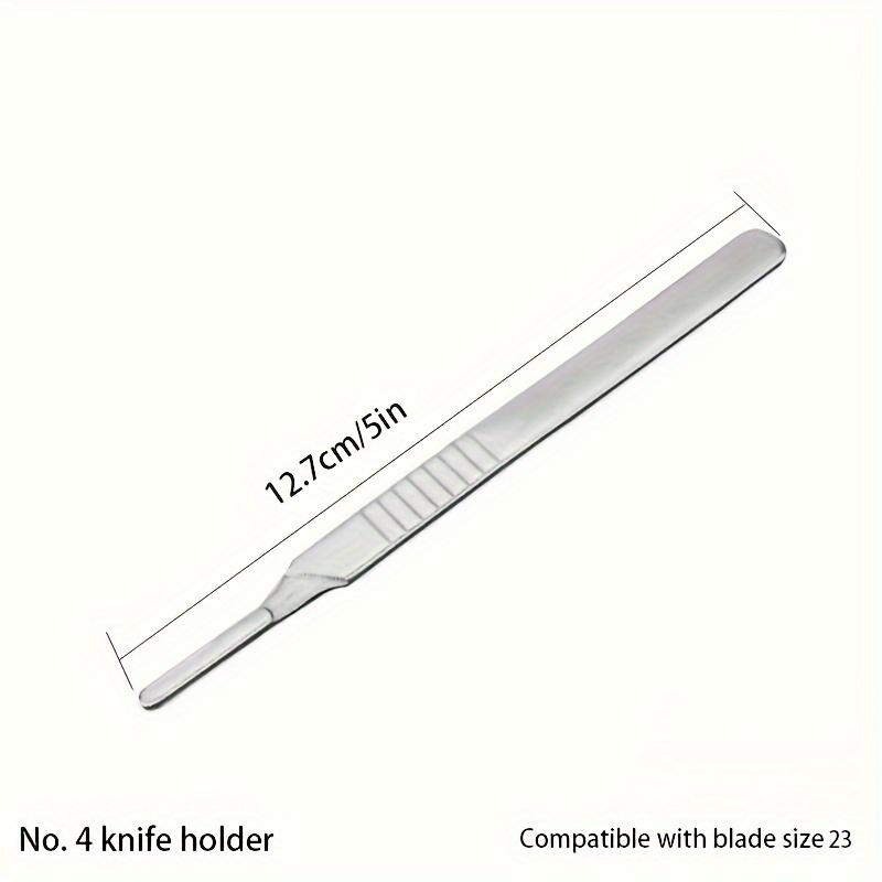 

No. 3 No. 4 Knife Handle 3#4# Knife Holder Repair Grafting Knife Holder Suitable for Installing No. 11 Blade and No. 23 Blade