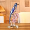 Modern simplicity creative simulation crystal bird sculpture decoration desk home TV wine cabinet living room decoration
