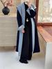 Cloud Floss Women's Double-Faced Wool Coat: Tie-Waist Hooded, Large Lapel, Loose Fit, Thickened Temperament Overcoat.