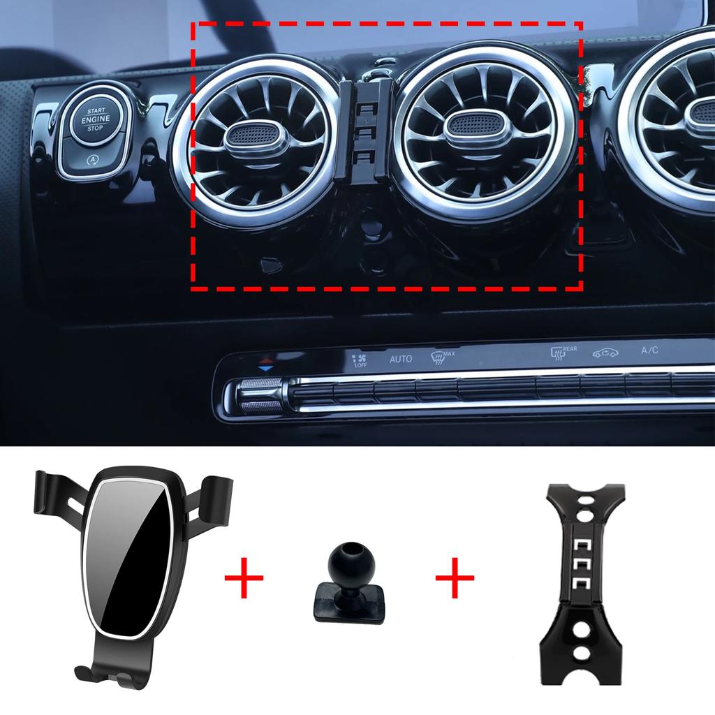 Fit for Mercedes-Benz A-Class 2019 2020 2025 2025 W177 Navigation Phone Holder Mount  Customized Car Accessoires