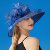 Summer new organza bucket hat outdoor travel beach sun protection visor versatile anti-ultraviolet hat women