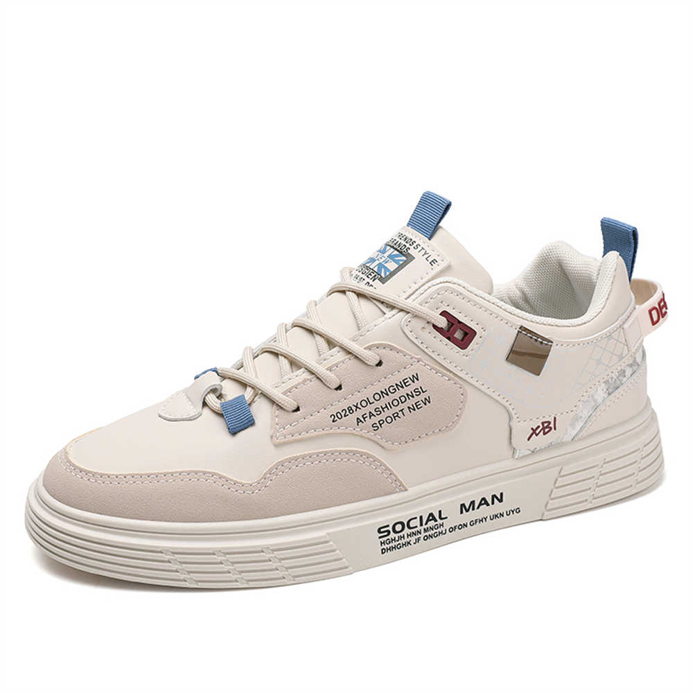 Lace-up Round Nose Men's Shoes For Home Casual Mens Sneakers Fashion Sport Sapatos Style Health Sport From Famous Brands