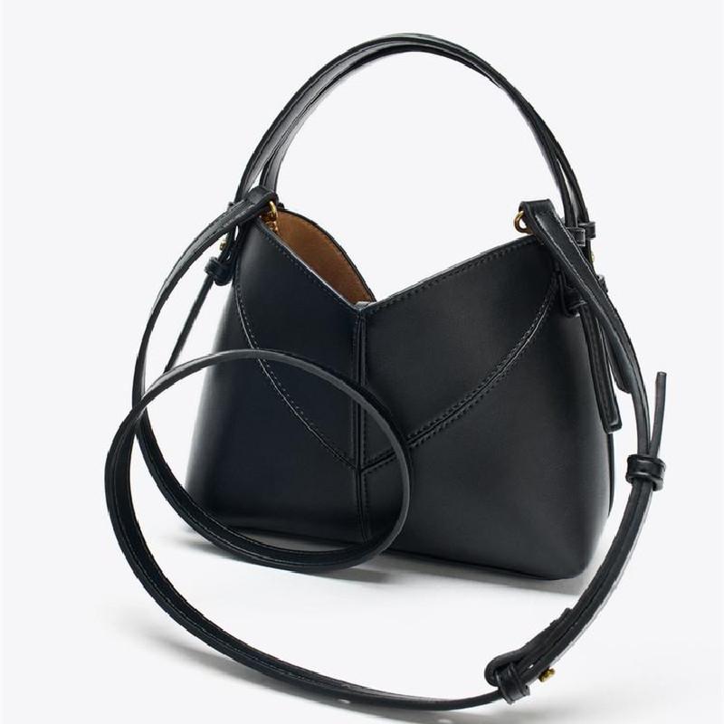 2026 New Fashi Luxury pu leather Geometry Bucket Bag Brand Designer Women Handbags Travel Holiday Crossbody Shoulder Bag