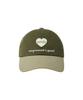 Berretto da baseball Imiseu Heart Wappen Tono su Tono - Kaki