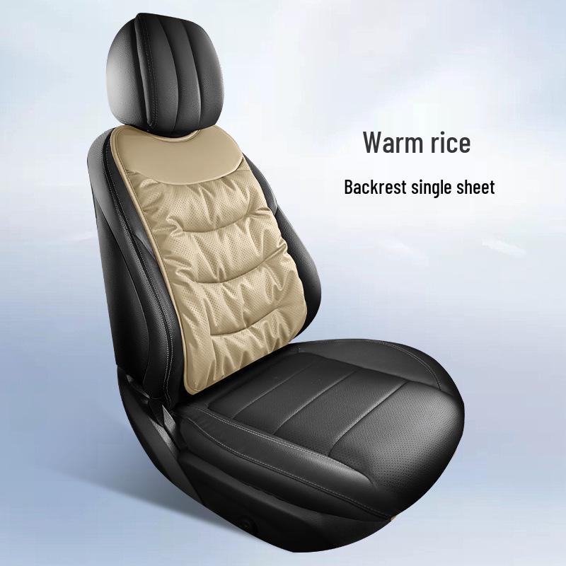 Universal Warm Cloud-Feel Car Seat Cushion: Autumn/Winter Wear-Resistant Down Cotton with Ergonomic Support