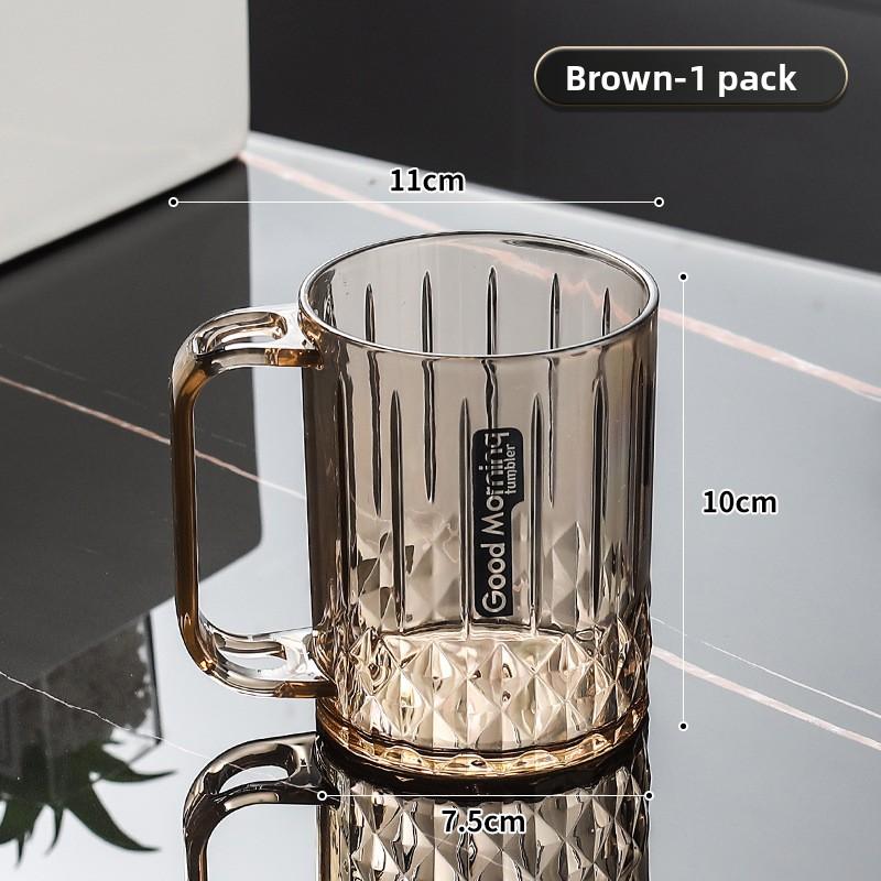 Highly Attractive Couple's Children's and Student Mouthwash Cup with Handle