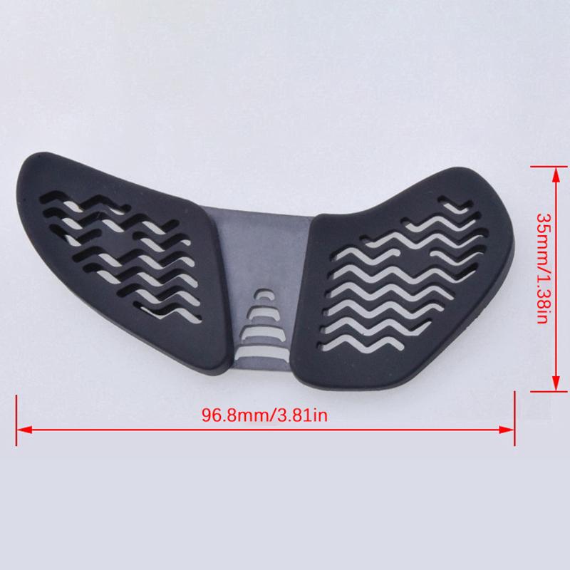 Right Hand Ergonomic Mouse Pad Wrist Pad Silicon Gel Non-Slip Streamline Wrist Rest Support Mat For Office Gaming Pc