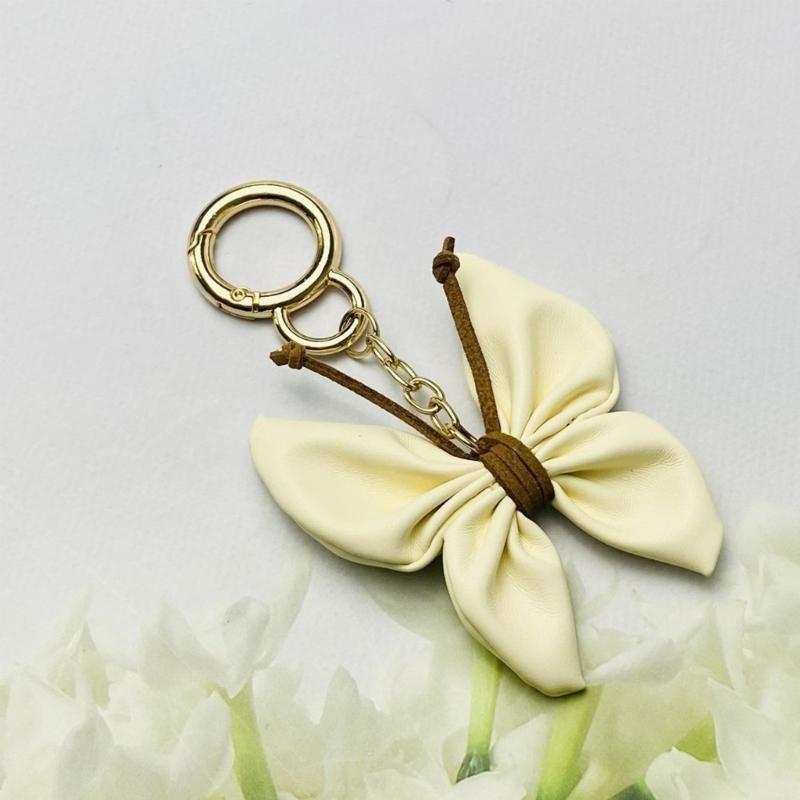 Stylish Butterfly Pendant Keyring Lovely Phonechain Key Chain Decoration Jewelry