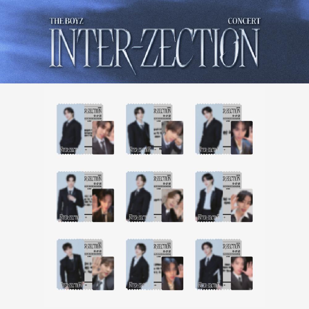 Предзаказ THE BOYZ CONCERT INTER-ZECTION Набор фотобилетов JACOB