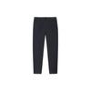 Anta Champion All-Weather Series Solid Color Mid-Rise Breathable Water-Resistant Straight Leg Casual Pants Women Bottoms Basic-Black 162420503-2
