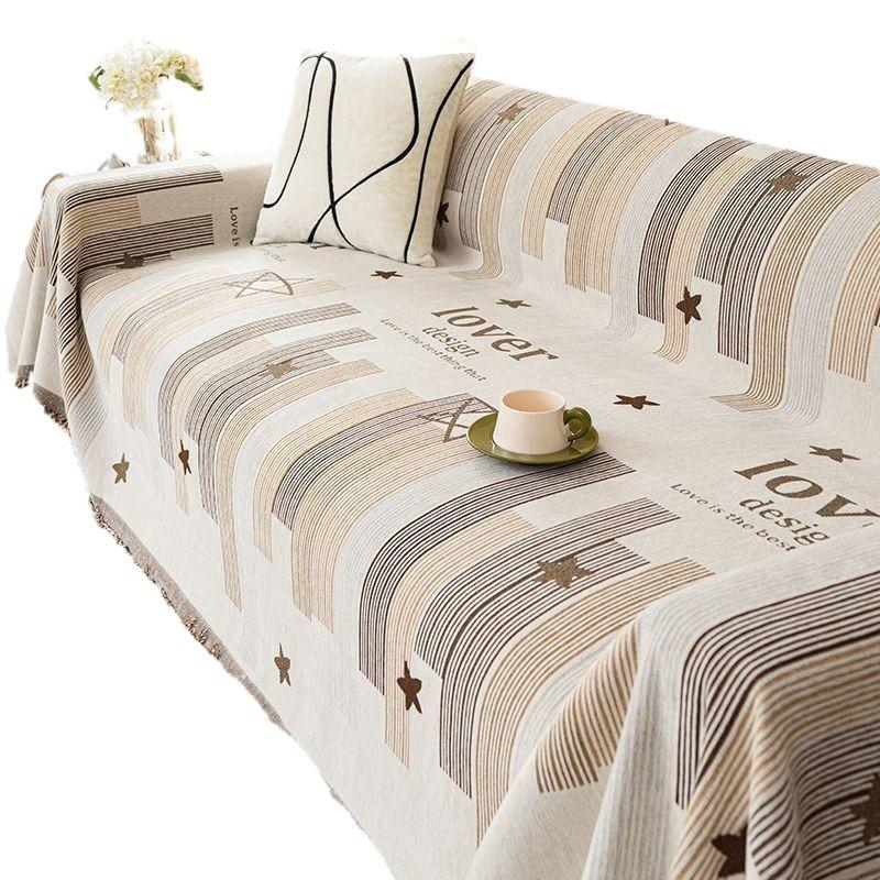 Žinylka Four Seasons Potah na pohovku ručník Ins Style Potah na pohovku All-Inclusive Univerzální potah na pohovku Univerzální protiskluzový potah na ručník