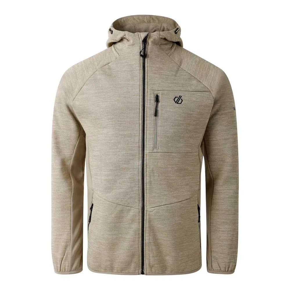 Dare2B Torrek Pro Windcheater recycled thermal knit fleece Beige