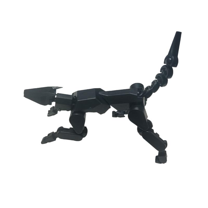 3D Printing Movable Multi-Jointed Shapeshift Robot Dog Lucky Doll 13 Joints Toy Diy Puzzle Assembling Toy Styling Ornaments Gift