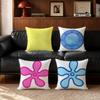 Art Aaquatic Plantinged Cushion Cover Cushion Cover Set Pcs X X X Pillowcase Decorative Sofa Home Decor