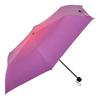 Mini 55cm x Lila x Leicht Vollmetallisch Gradient Umbe+ Schirm, 6 Rippen, Rosa, Stoff, Lichtblockierend, Hitzeschutz, Muster, 504-55M