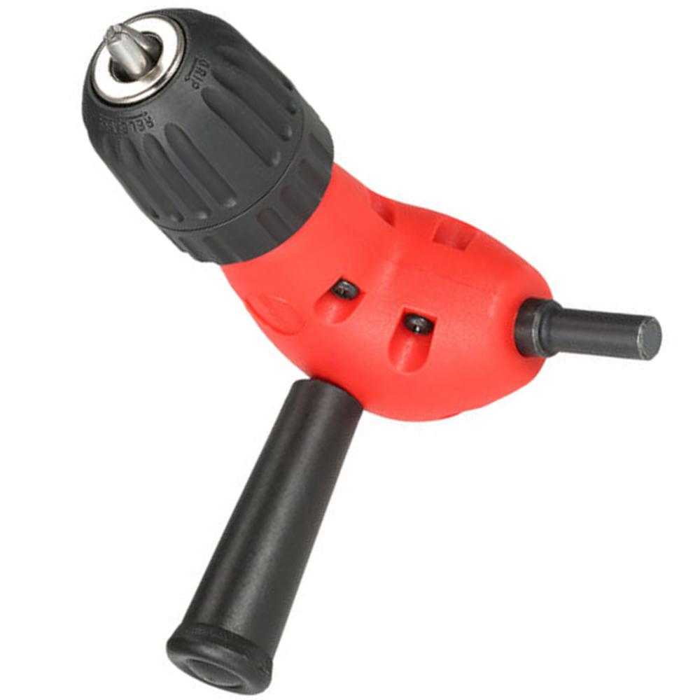 90-Grad-Bohraufsatz Schlüsselloser Spannfutteradapter 90-Grad-Bohraufsatz DIY-Werkzeug Max. Drehzahl 500 U/min