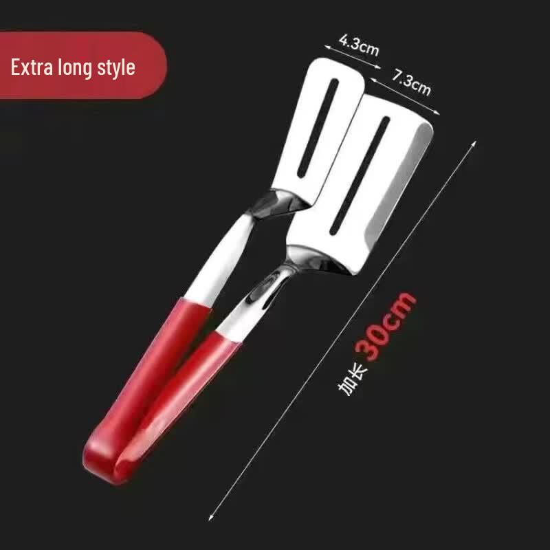 

304 Stainless Steel Silicone Food Tongs
