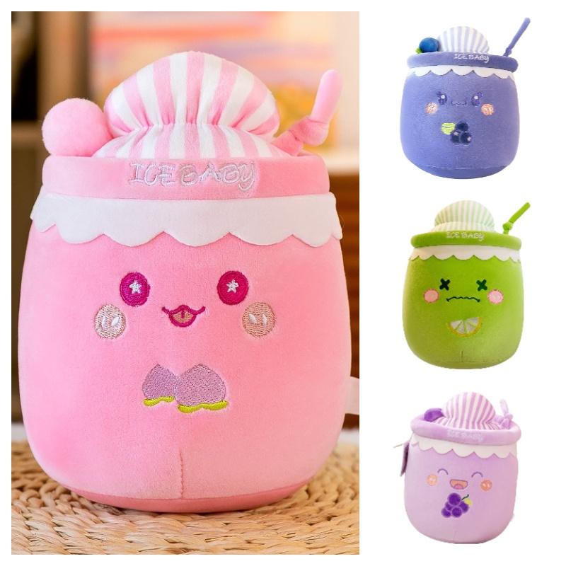 Copo de Chá de Leite Gelo e Neve Brinquedo de Pelúcia Macio e Aconchegante Perfeito para Dormir e Presentear