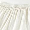 Women's V-Neck Lace Vest and Linen Blend Pants Set