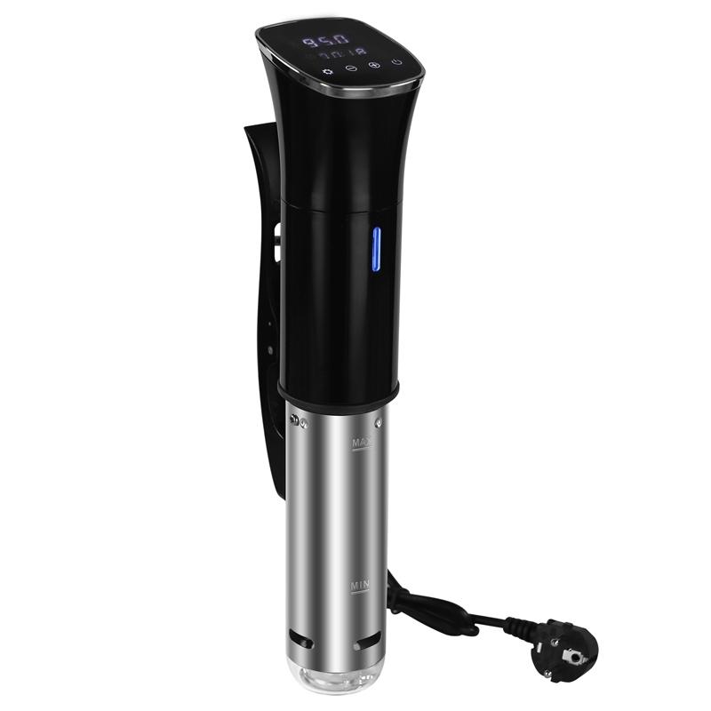 1800W Stainless Steel Vacuum Slow Sous Vide Food Cooker 1800W Powerful Immersion Circulator LCD Digital Timer Display