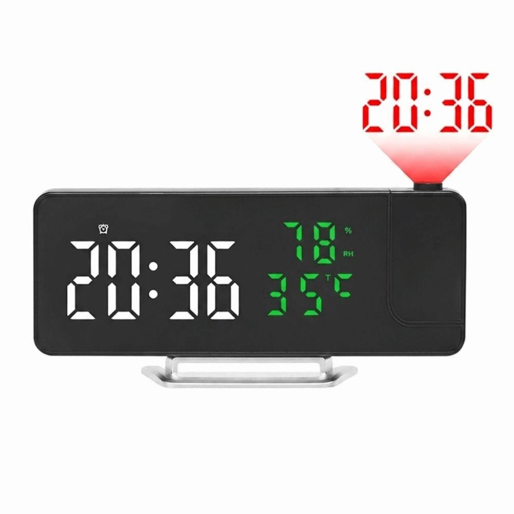 Convenient Digital Alarm Clock Multi-functional LED Clock Clock Projection Alarm Clock  Home