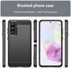 For Cover Samsung A56 Case Samsung Galaxy A56 Capa New Armor Shockproof Carbon Fiber Back Soft TPU Cover Samsung A56 A 56 Fundas