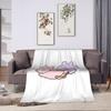 A-Asamimichaan Plush Blankets Girls Boys  Flannel Bedding Throws For Couch Chair Super Warm Custom Quality Bedspread Gift